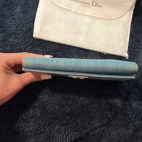 **Like New Authentic Christian Dior** ladies denim wallet with braid detail - Picture 11 of 11